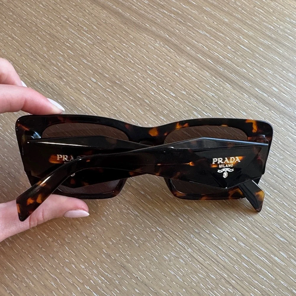 Prada PR 08YS Brown Tortoise Sunglasses - Picture 5 of 7